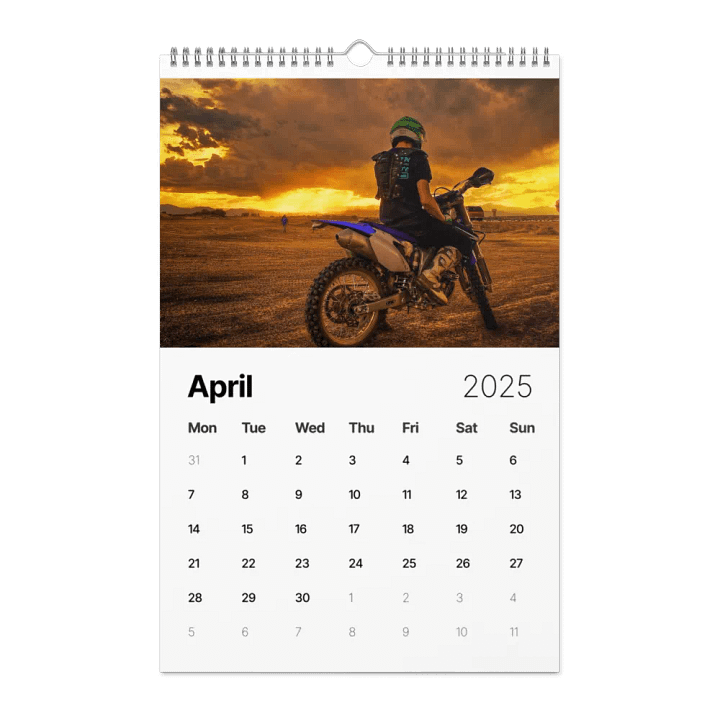 2025 Motorcross calender product image (1)