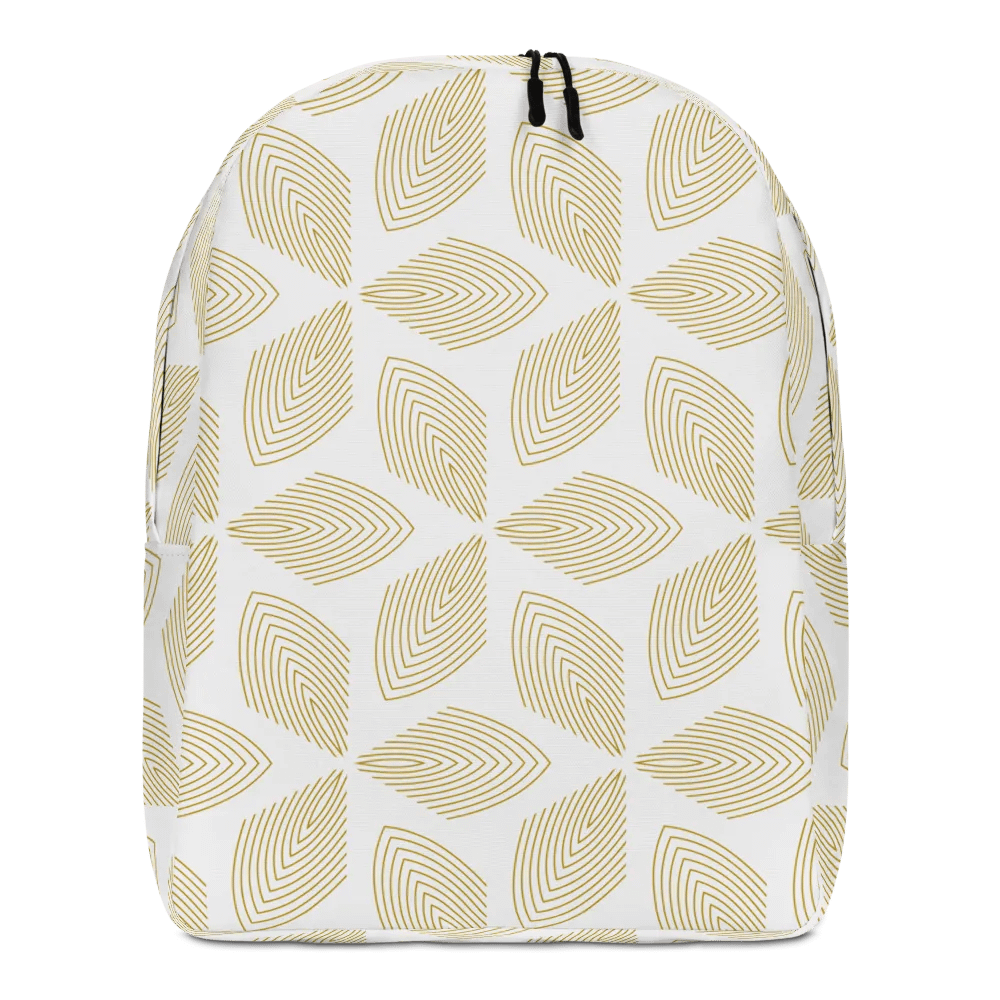 Golden Leaf Luxe – Stylish Everyday Backpack product image (1)