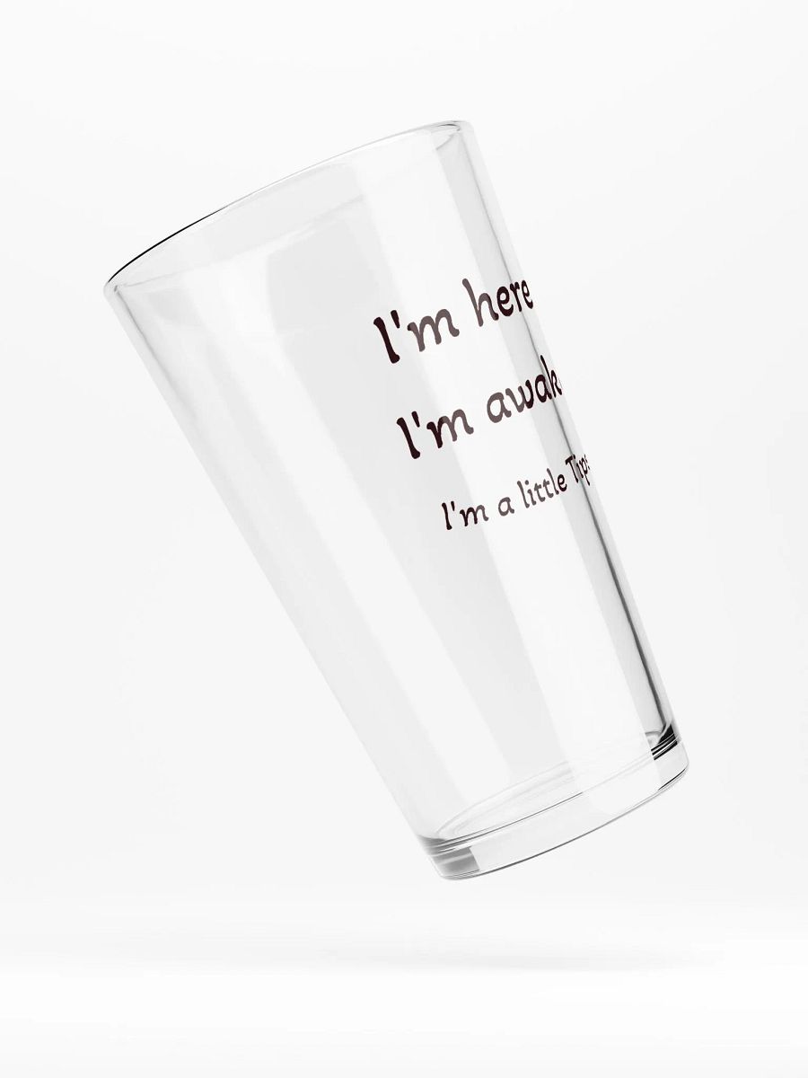 Tipsy Pint Glass product image (4)