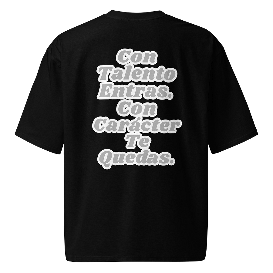 Talento y Caracter eight22 UNISEX Custom Oversized Blk/Grey/Wht product image (1)