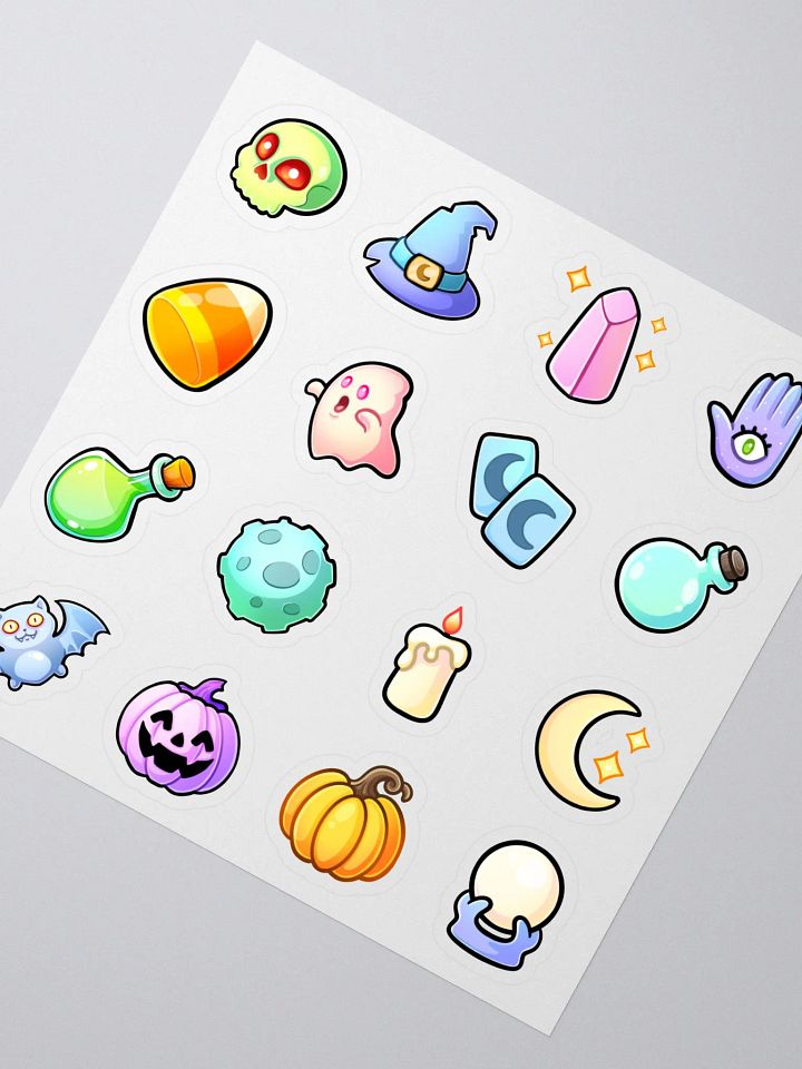 Page d'autocollants Halloween product image (2)