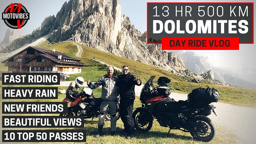 DOLOMITES EXTREME, 18 Passes, 500 km, 1 Day Ride incl Tour Book & GPX Data product image (2)