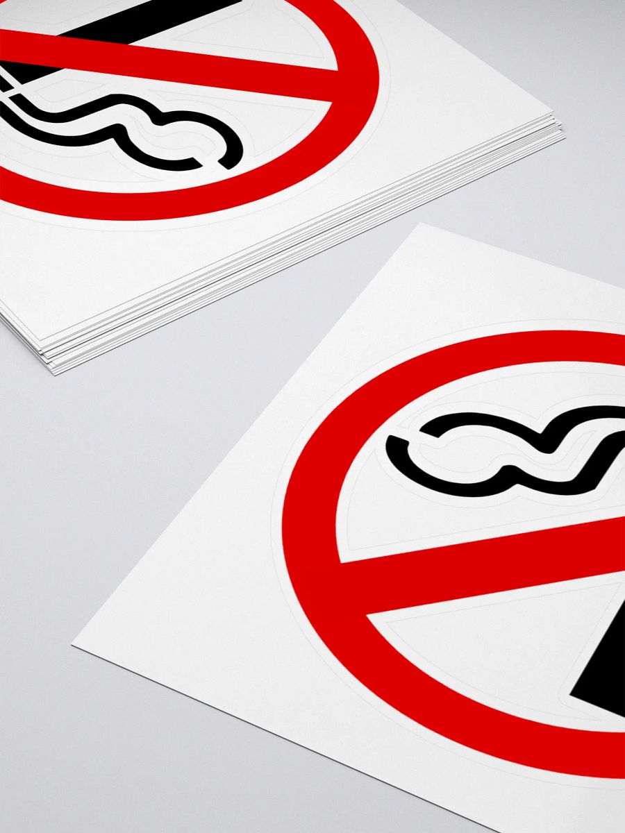 "No Smoking" Sticker product image (4)
