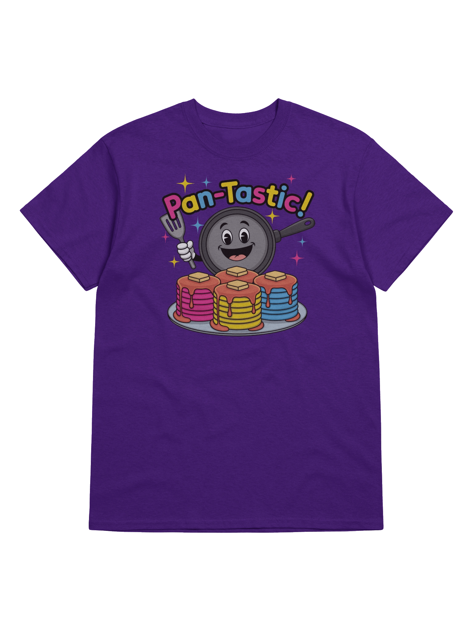 Pan-Tastic! Pansexual Pride Dark Version Unisex Heavyweight Graphic T-shirt product image (25)