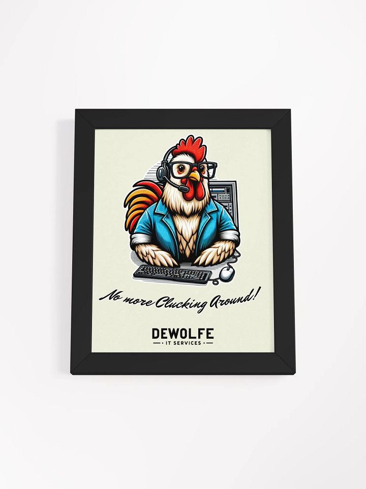 No More Clucking Around! - Poster product image (1)