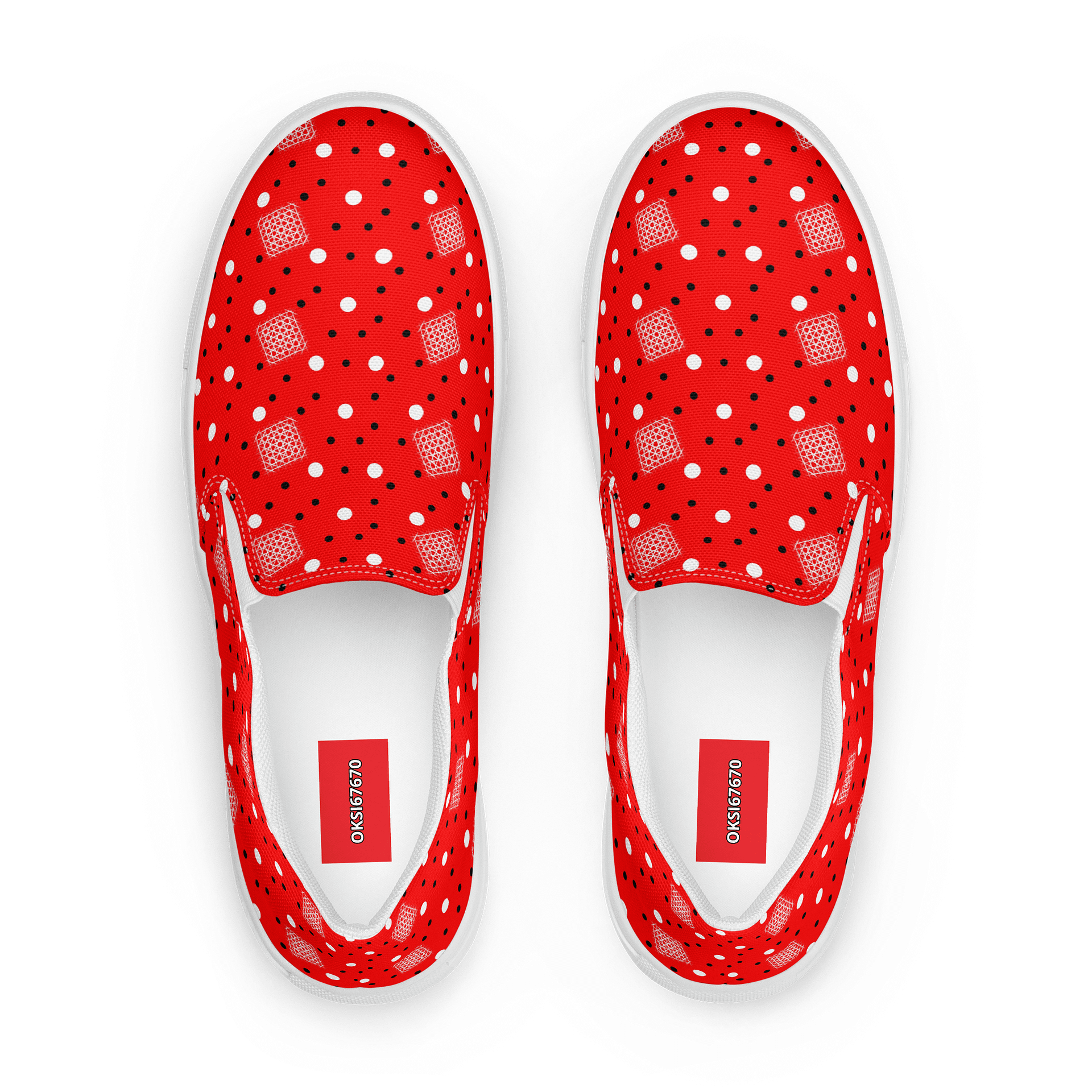 Checkered Chic Women's Slip-Ons product image (1)