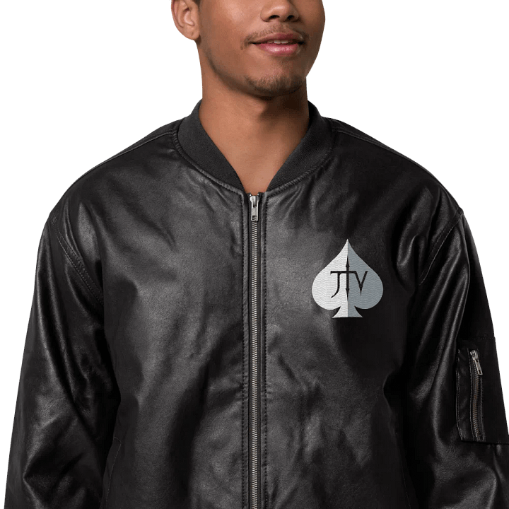 JTV Spade Monogram Bomber Jacket product image (1)