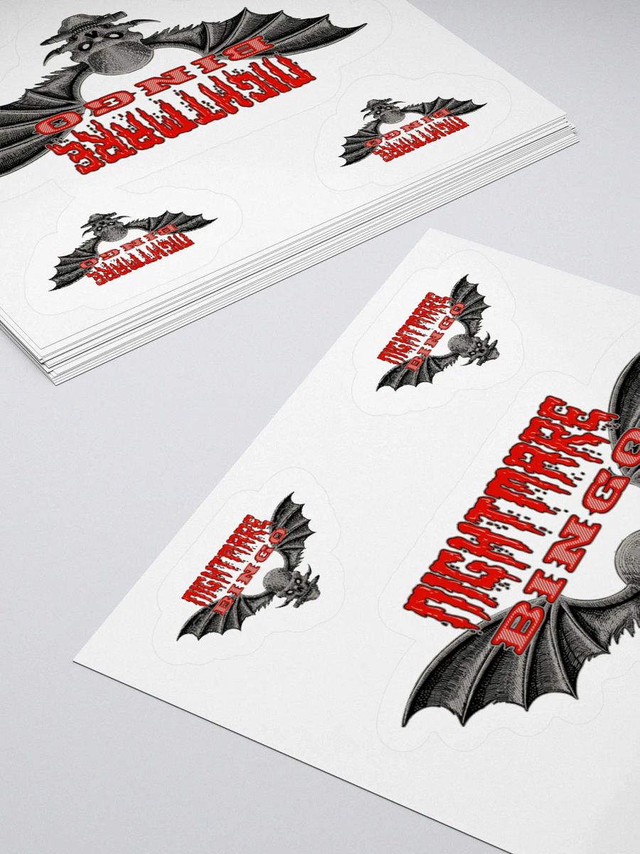 Nightmare Bingo Stickers product image (4)