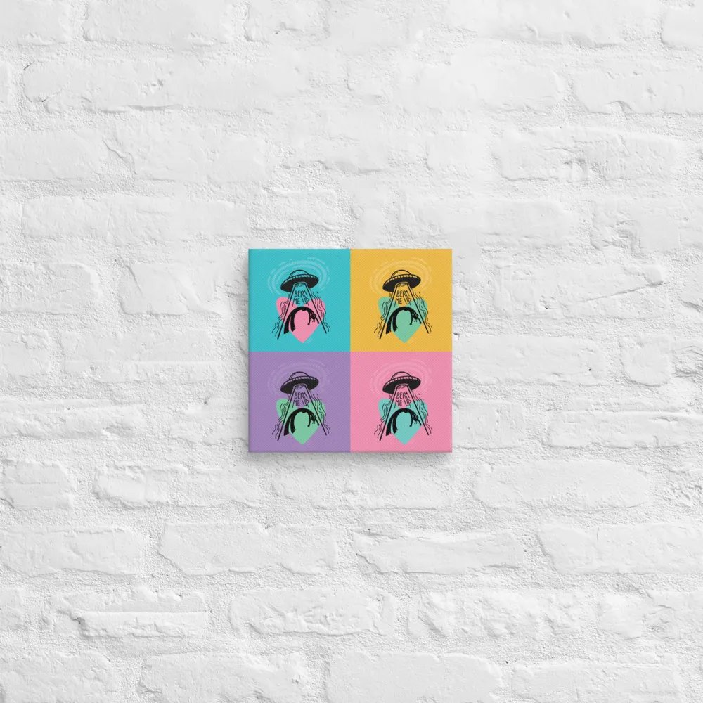 4-Panel Beam Me Up - Printed Canvas product image (2)