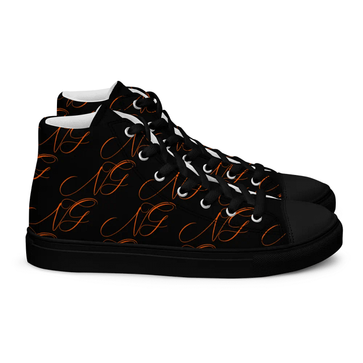 Ng text Men's High Tops product image (2)