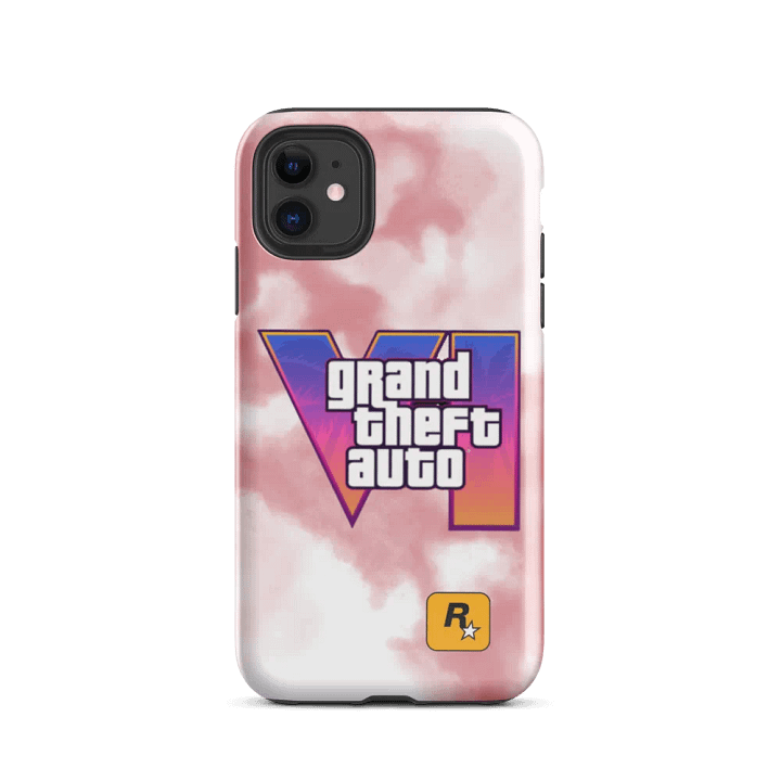 Grand Theft Auto VI Cloudy Logo Tough iPhone® Case product image (47)
