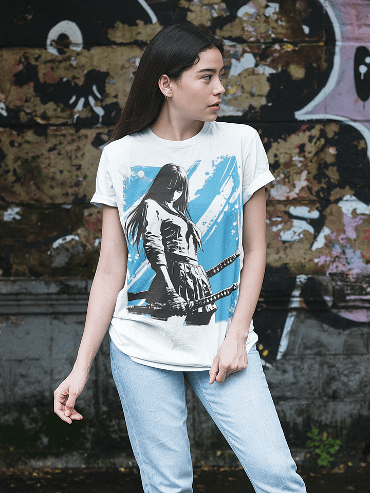 Samurai School Girl T-shirt product image (37)