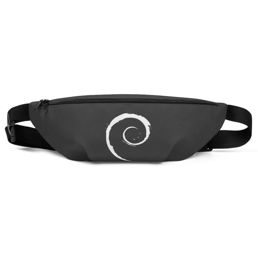 Fanny Pack with Debian Swirl (Black) product image (6)