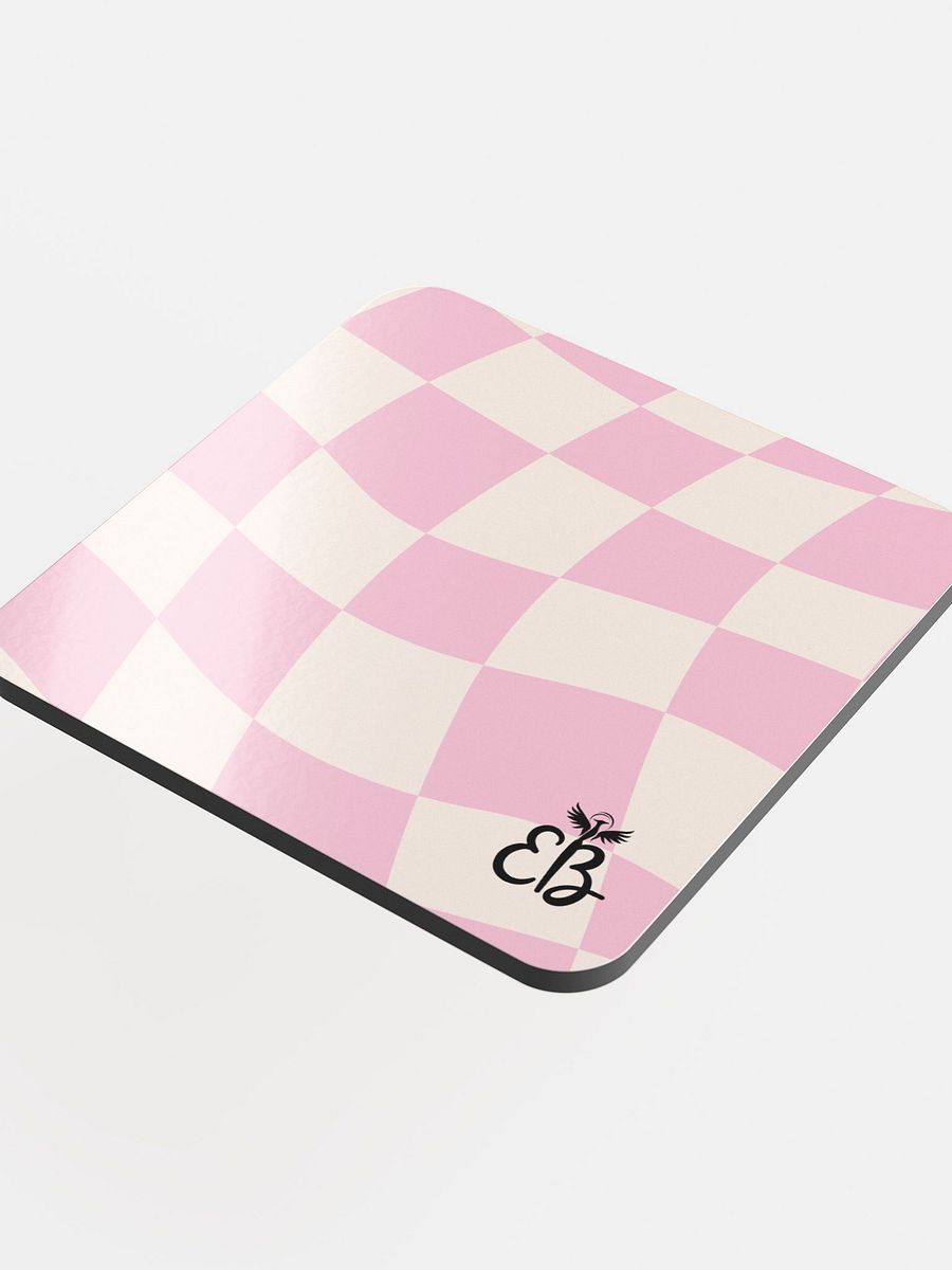 Preppy Area: Pink coaster product image (4)