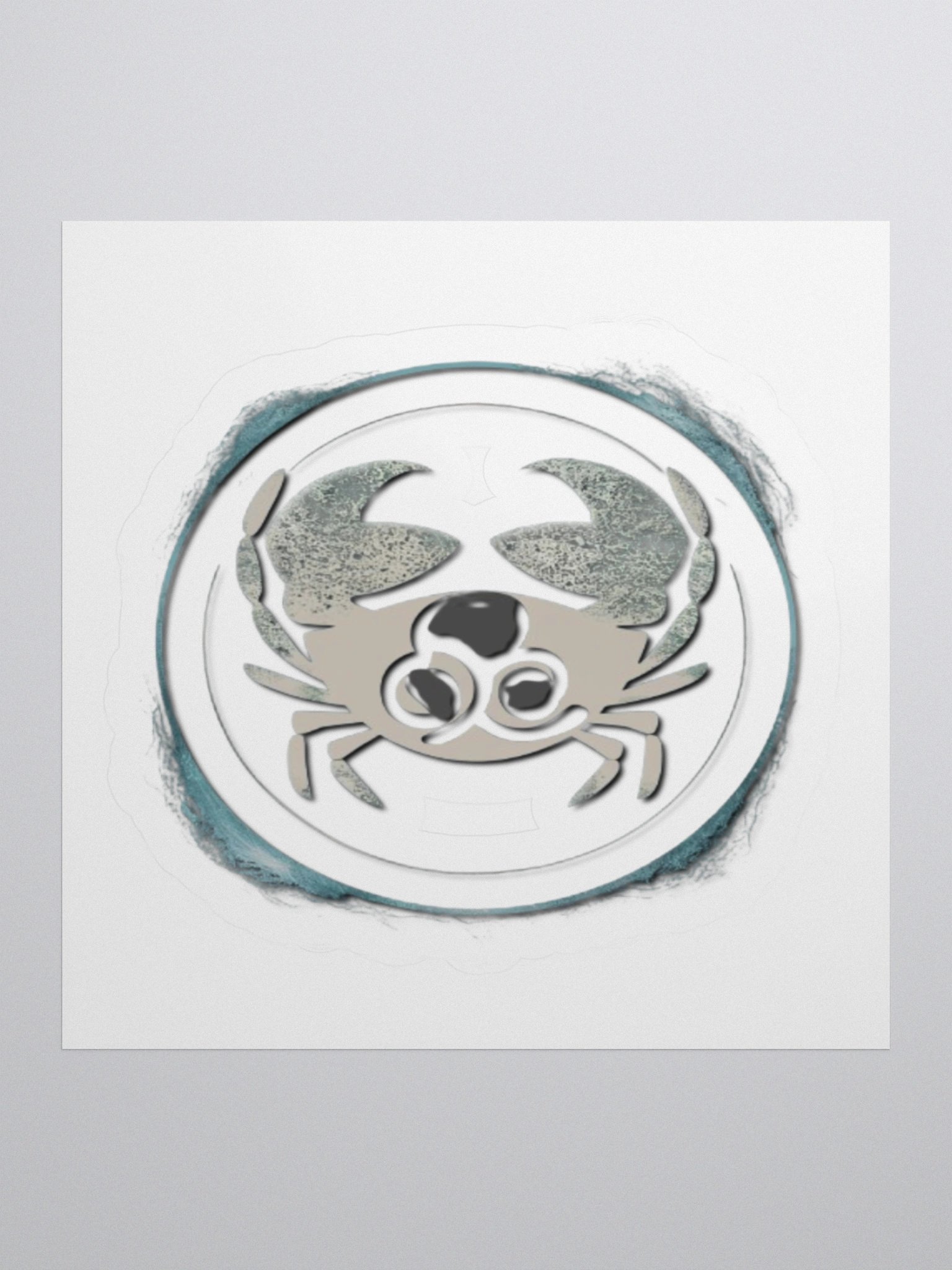 Cancer Constellation Kisscut Sticker product image (1)