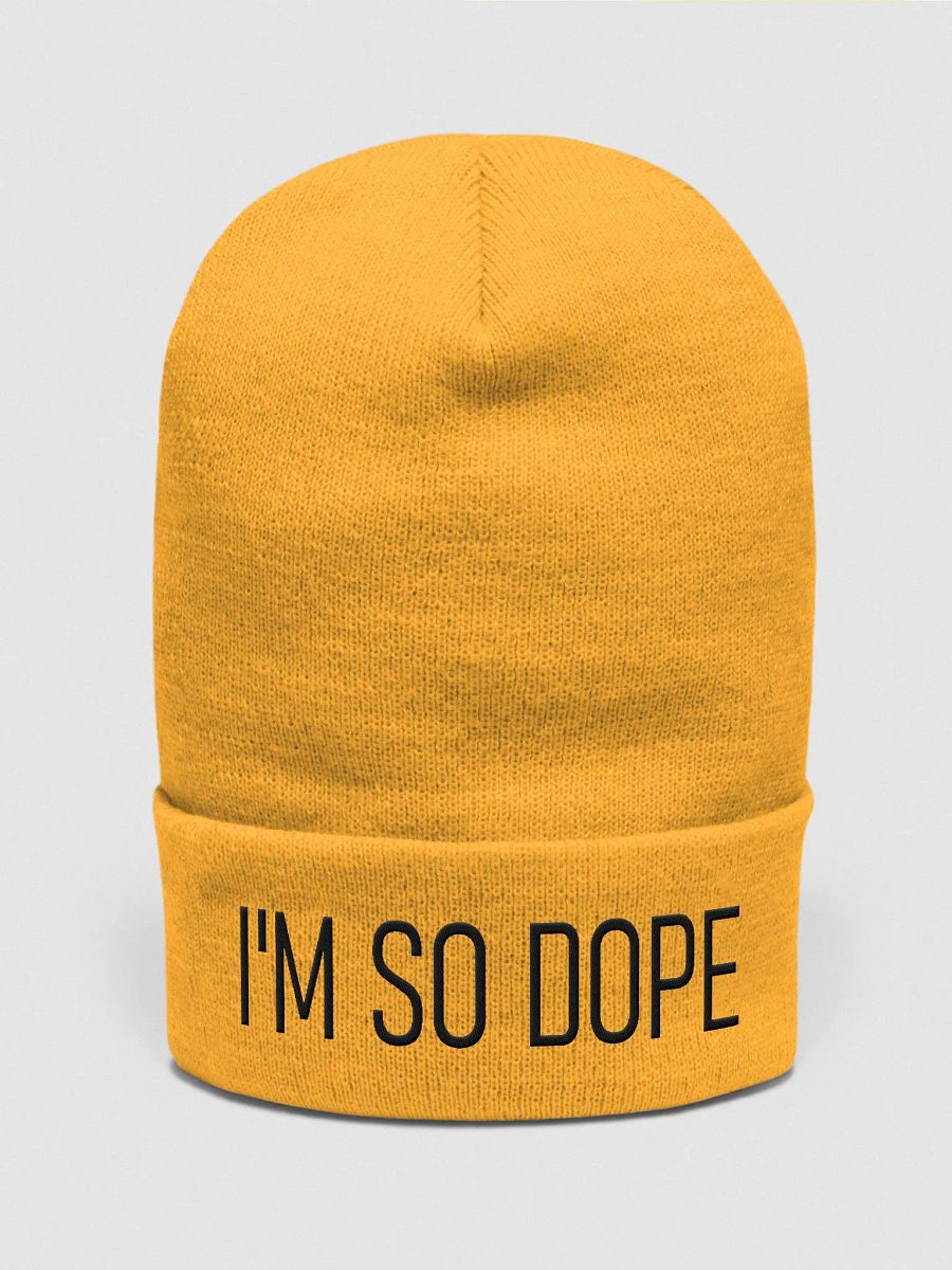 "I'm So Dope" Beanie product image (3)