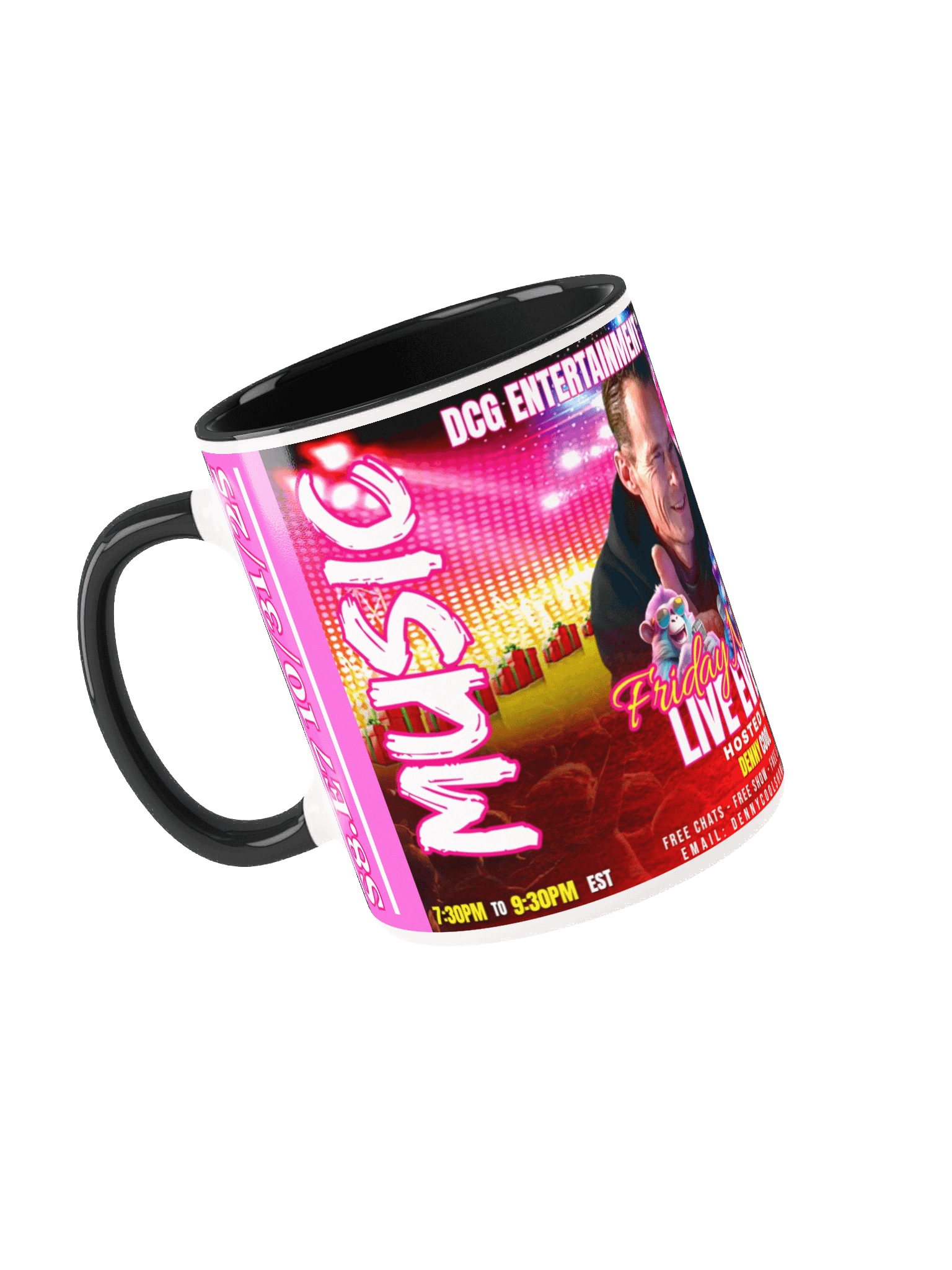 Music Party Show Banner Ceramic Mug for Instant Happiness product image (16)