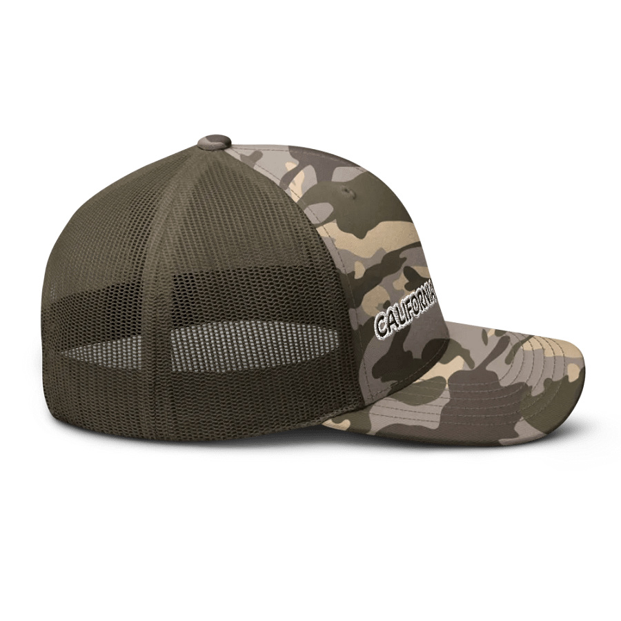 California Gothic Camo Trucker Hat product image (5)