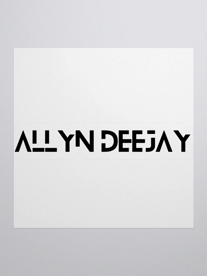 Allyn Deejay STICKER product image (2)