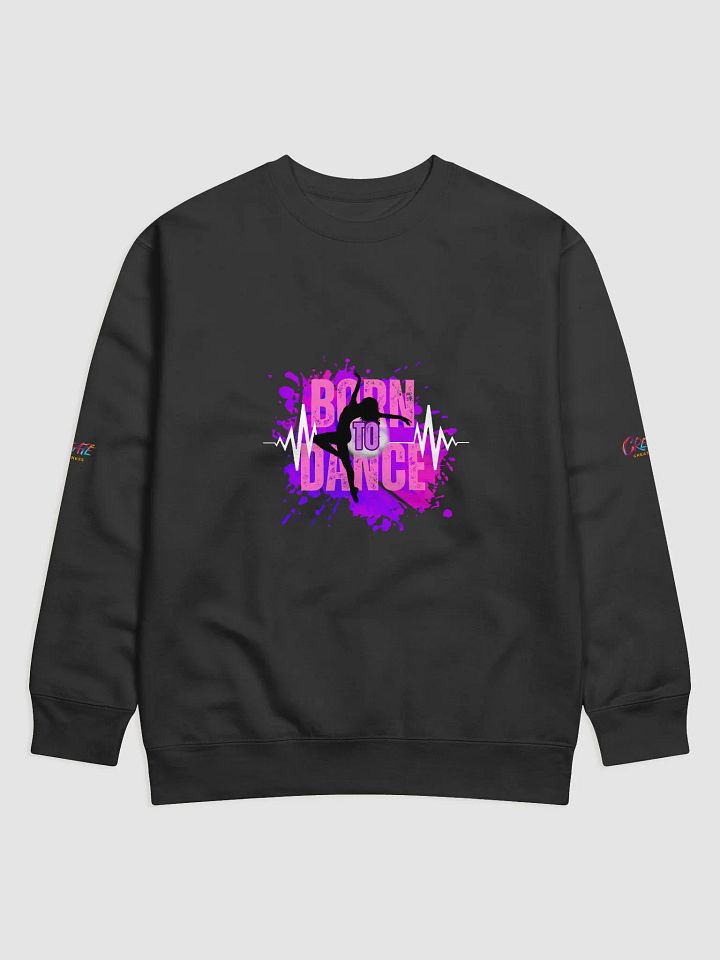 Dynamic Born to Dance Her Silhouette Premium Sweatshirt product image (1)