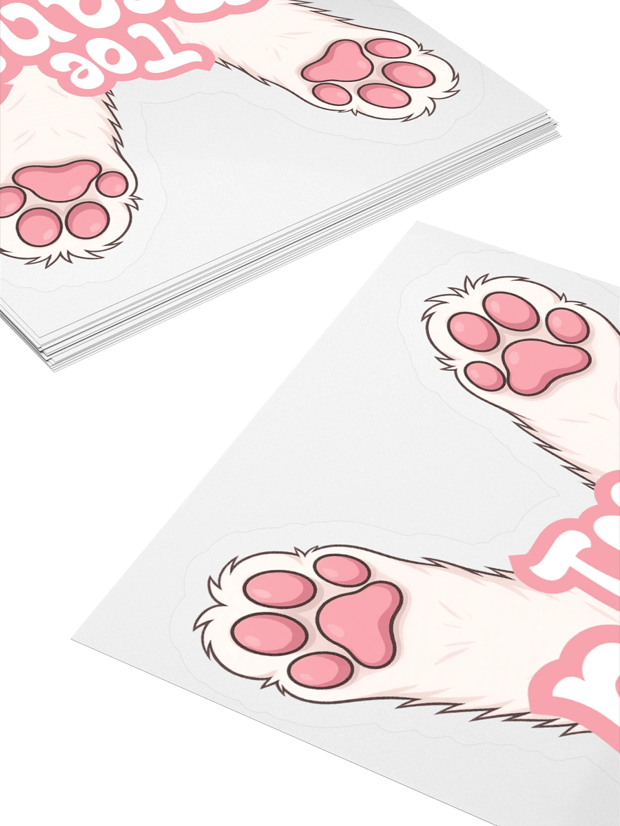 Small Toe Beans Sticker product image (4)