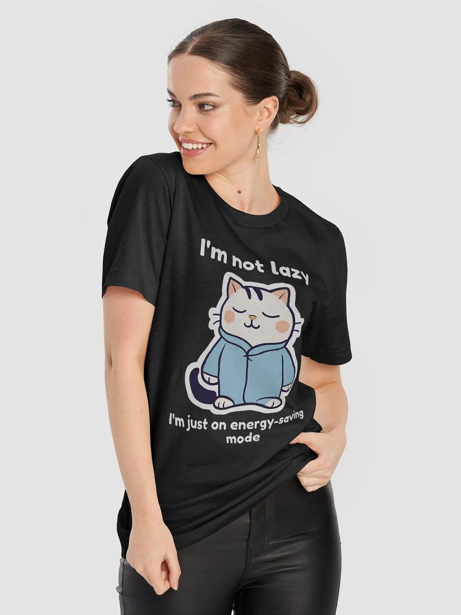 Energy-Saving Mode Cat T-Shirt product image (8)