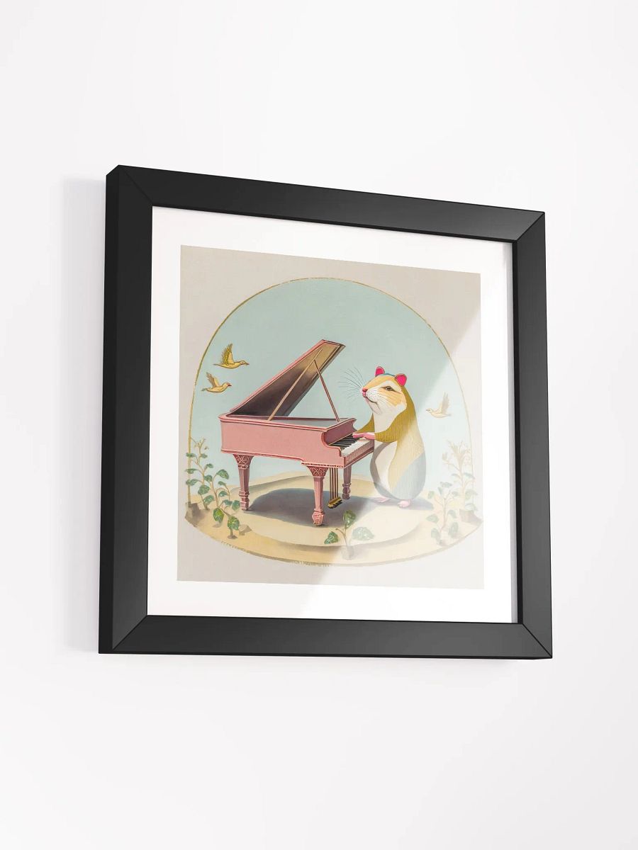 Musical Maestro Hamster Framed Poster product image (42)