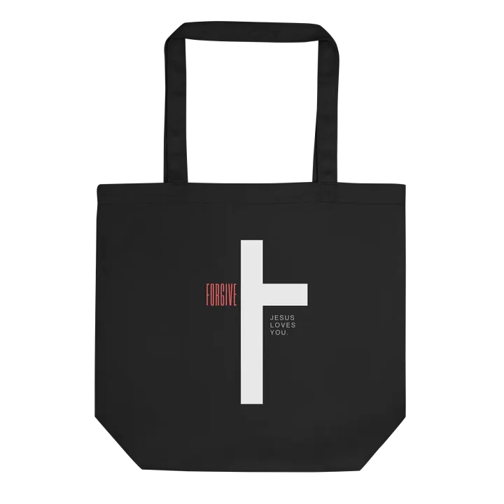 Forgive - Jesus Loves you - Eco Tote Bag product image (1)