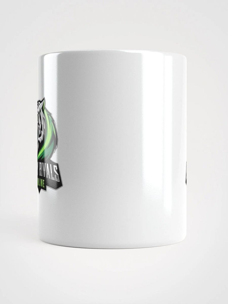 Fierce Tiger Logo White Glossy Mug product image (15)