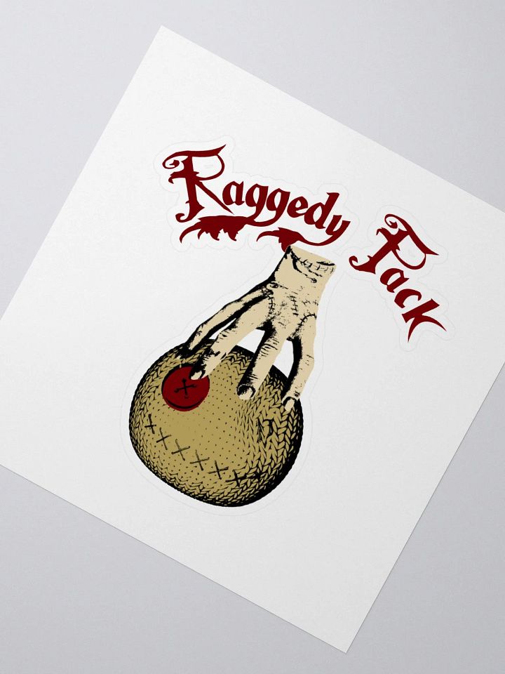 Red Hand Sticker product image (2)