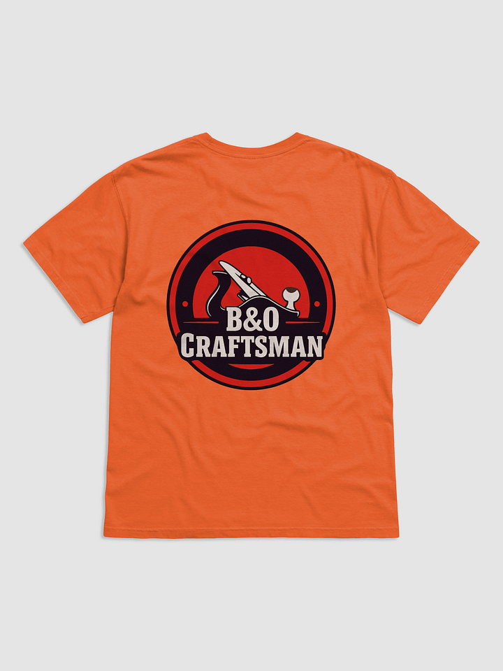 B&O Craftsman Woodworking Logo T-Shirt product image (2)