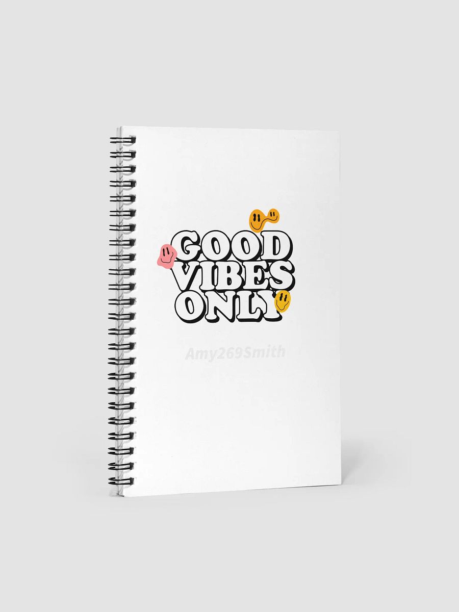 Smiling Flower Spiral Notebook product image (1)
