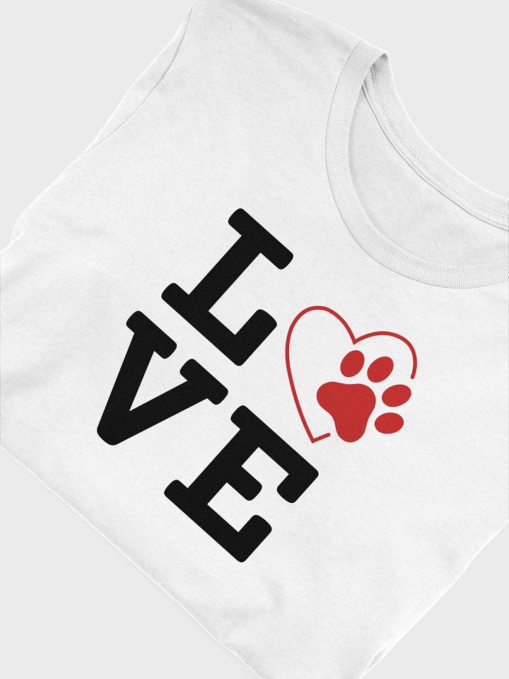 VET & VET TECH Pawprint Heart T-Shirt product image (1)