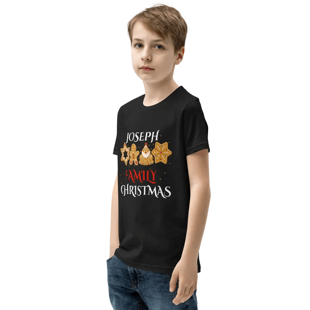 Family Fun Gingerbread Custom Youth T-Shirt product image (4)