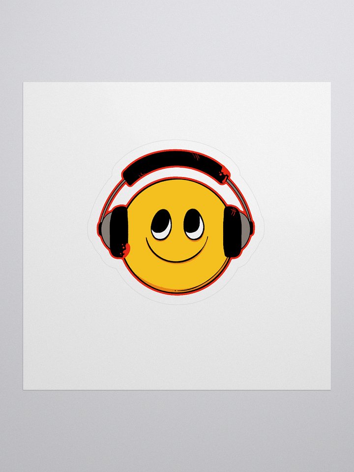 Knife Radio Logo Sticker product image (1)