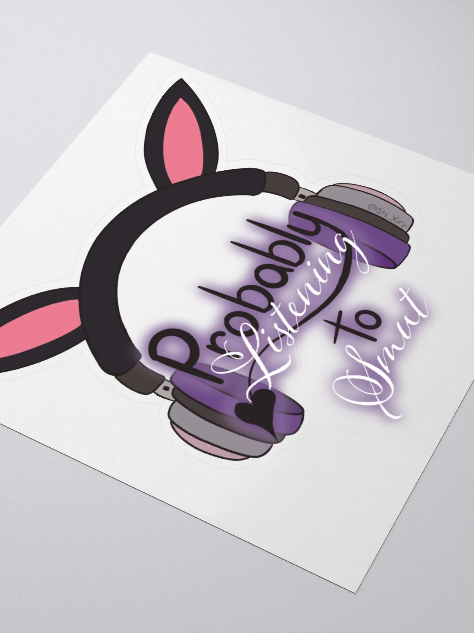 #Booktok - Probably Listening to Smut Sticker product image (7)