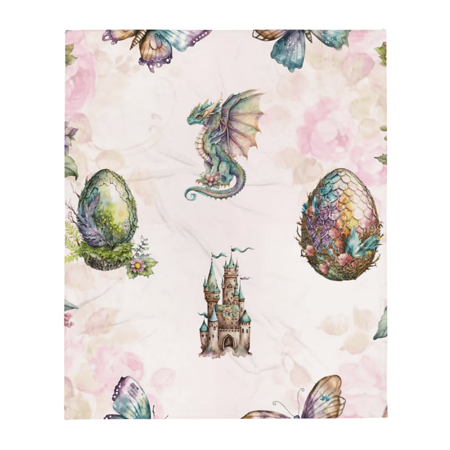 Iridescent Medieval Dragons, Eggs, Castles & Butterflies product image (13)
