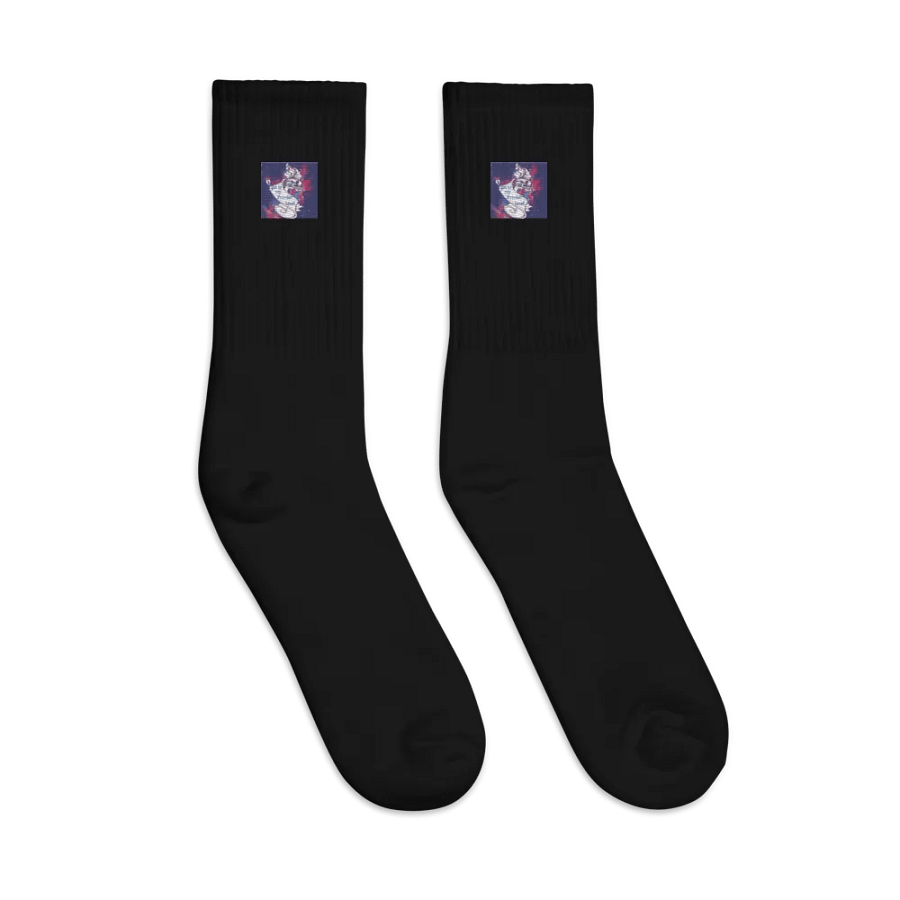 SOCCO bestickte Crew-Socken , get to my Printer level product image (7)