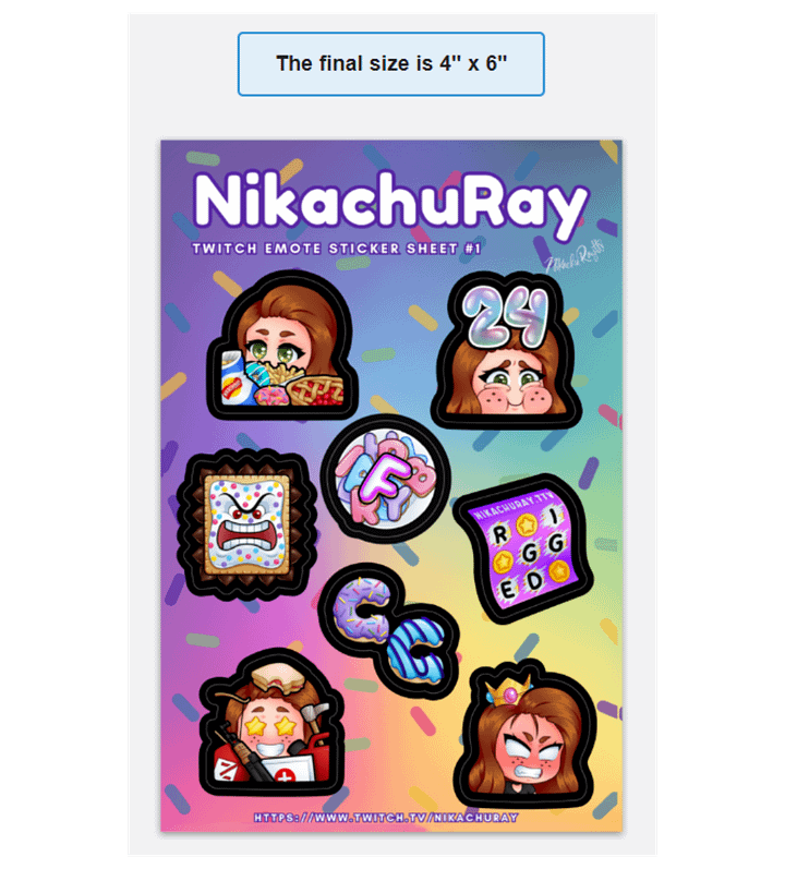 Sticker Sheet #1 product image (1)