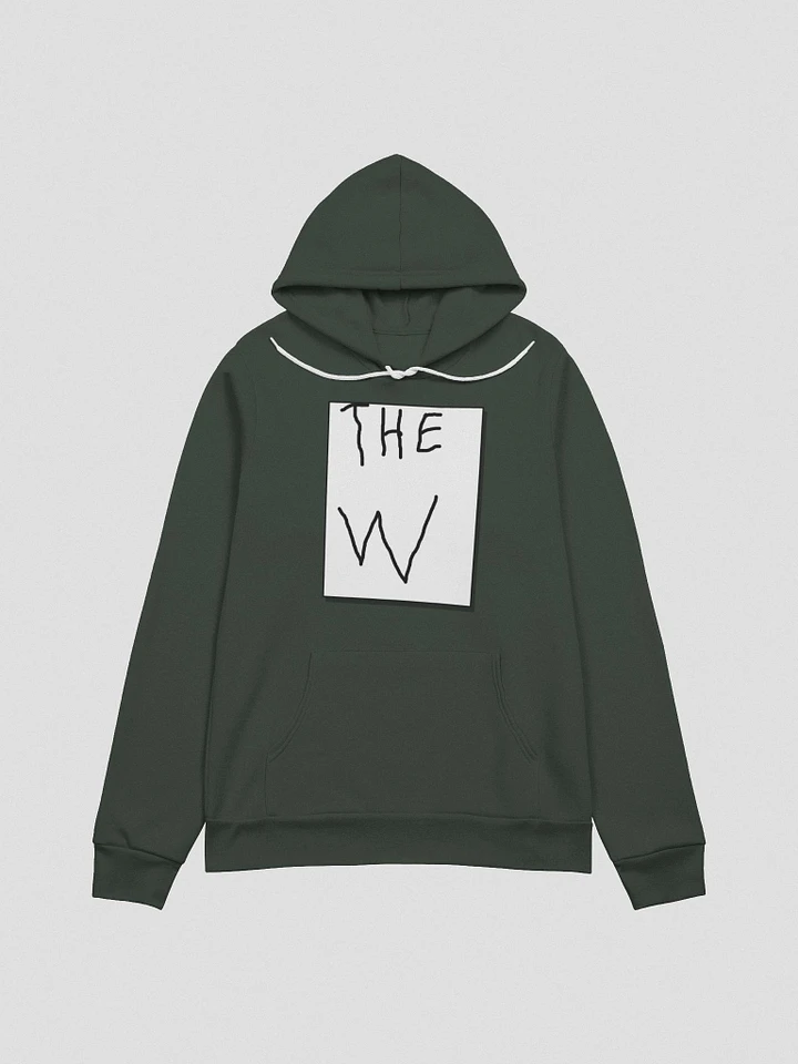 The W Premium (Bella+Canvas Supersoft Hoodie) product image (4)