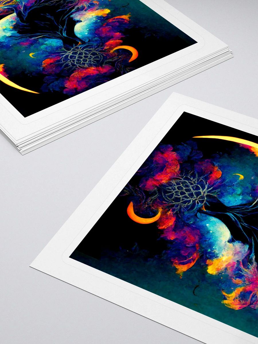Mystical Moonlight Kiss Cut Stickers product image (4)