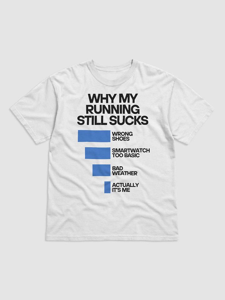 Descending Blue Rectangles T-Shirt product image (1)