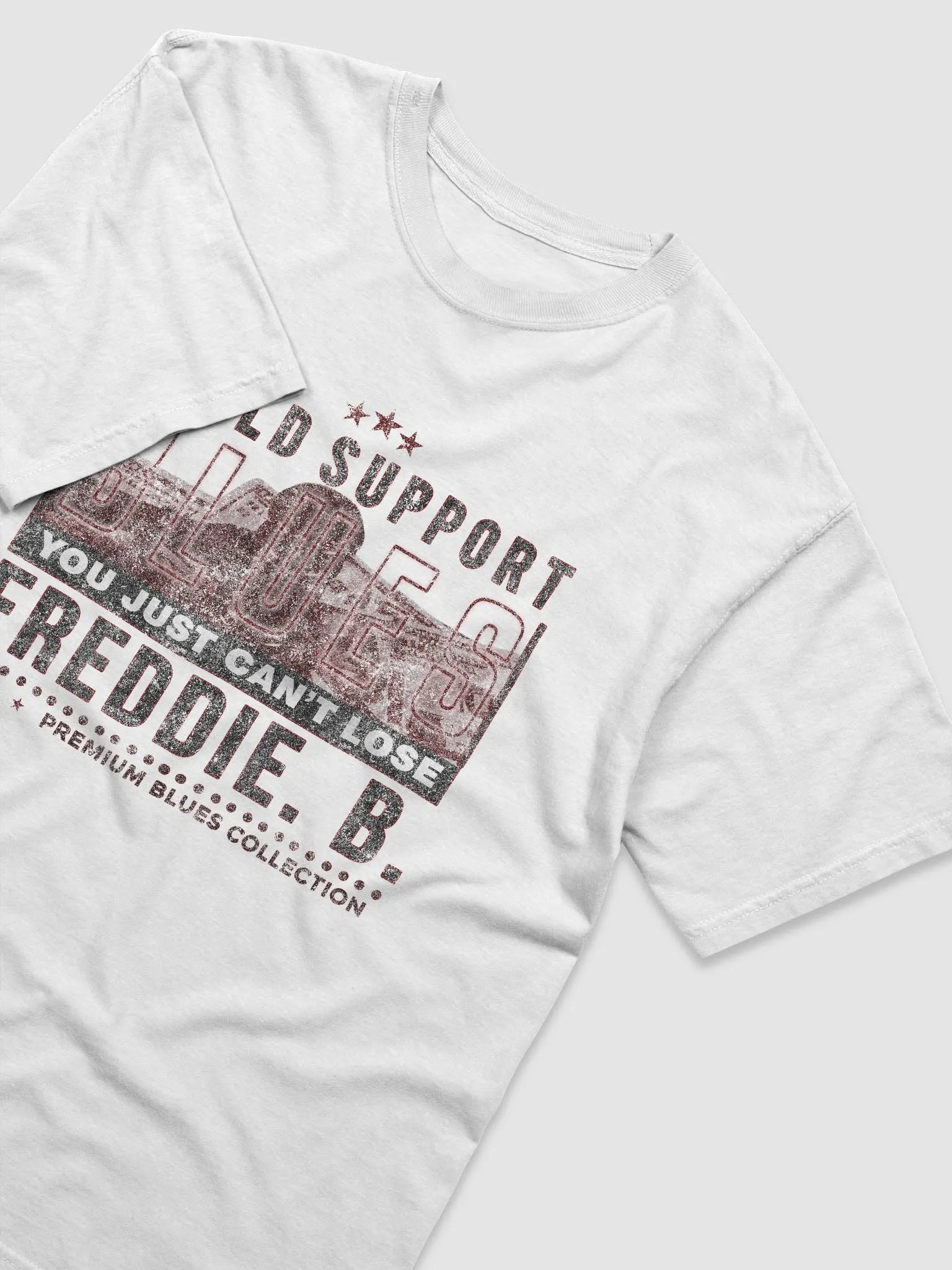 Official Freddie B. Child Support Blues Tee (Faded Blues Edition) product image (30)