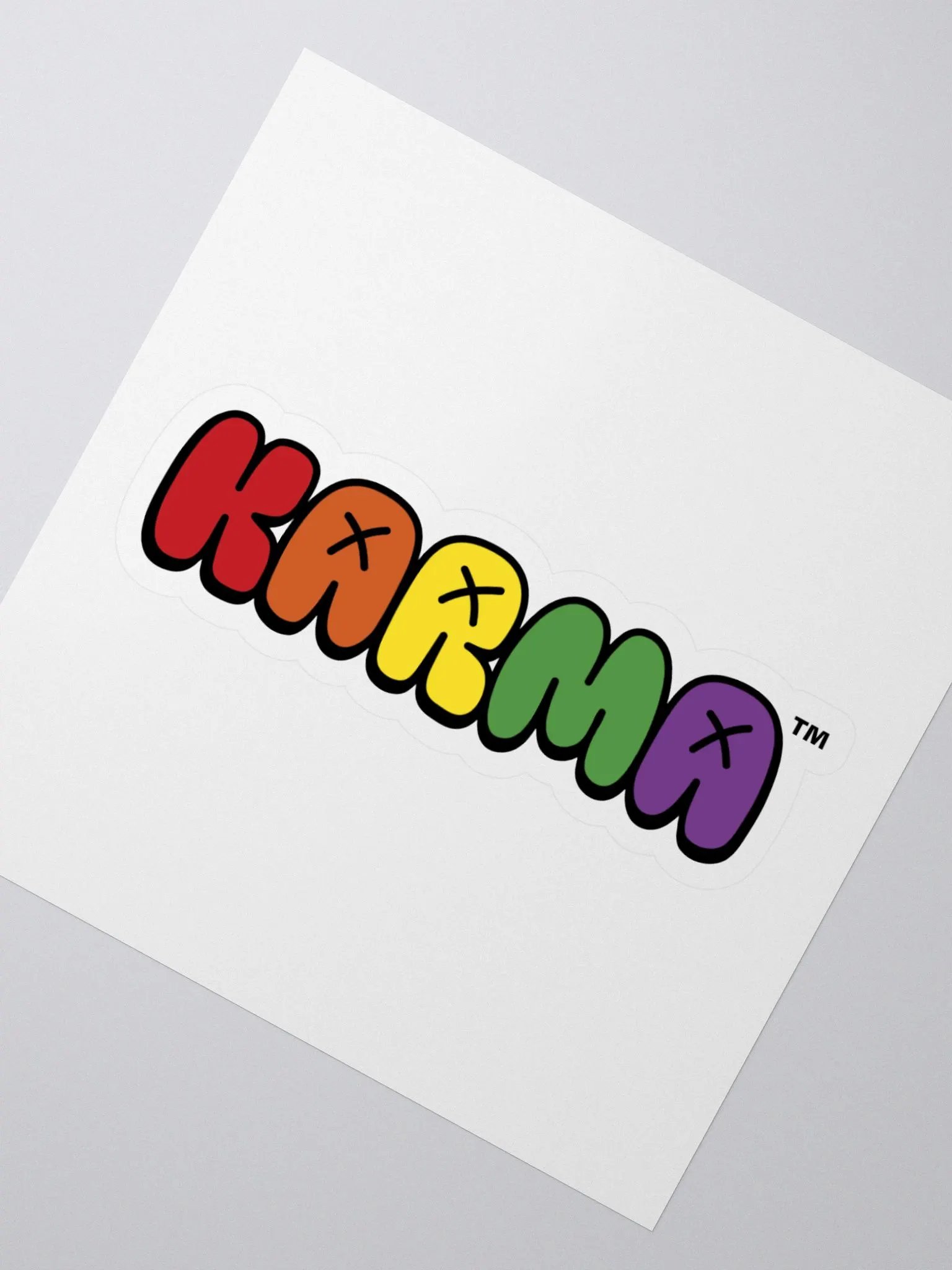 Karma (Rainbow) Sticker product image (2)