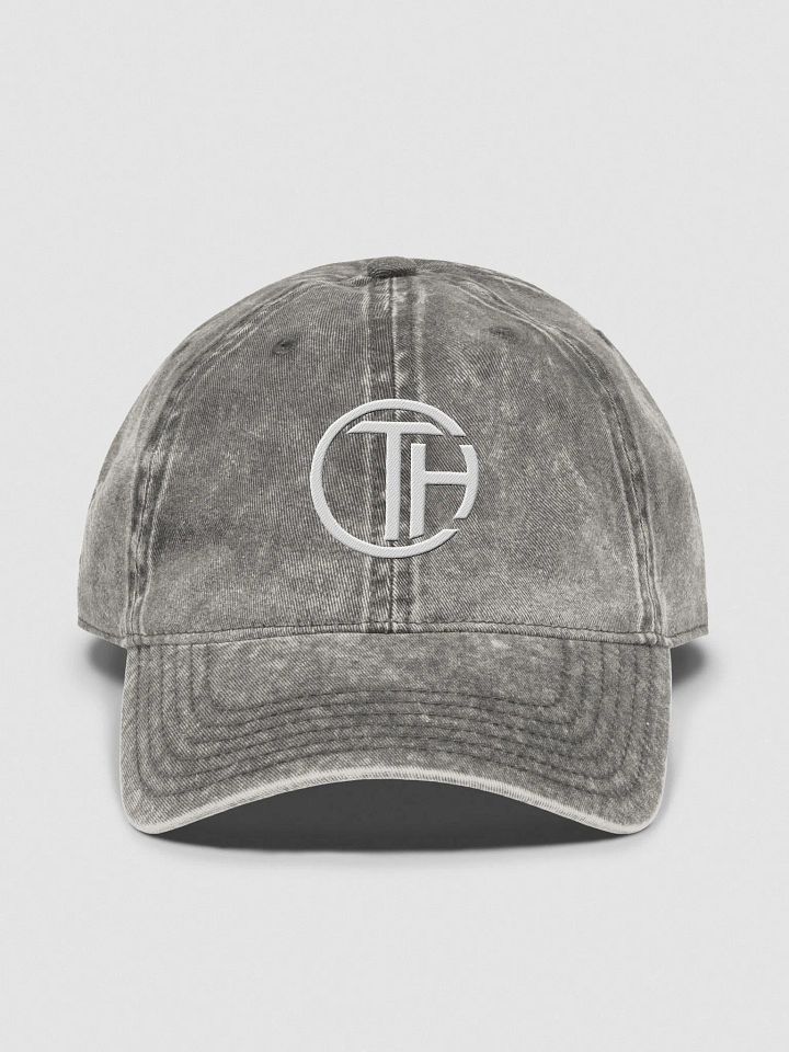 Hasselborg Logo Cap - Washed Charcoal Grey product image (8)
