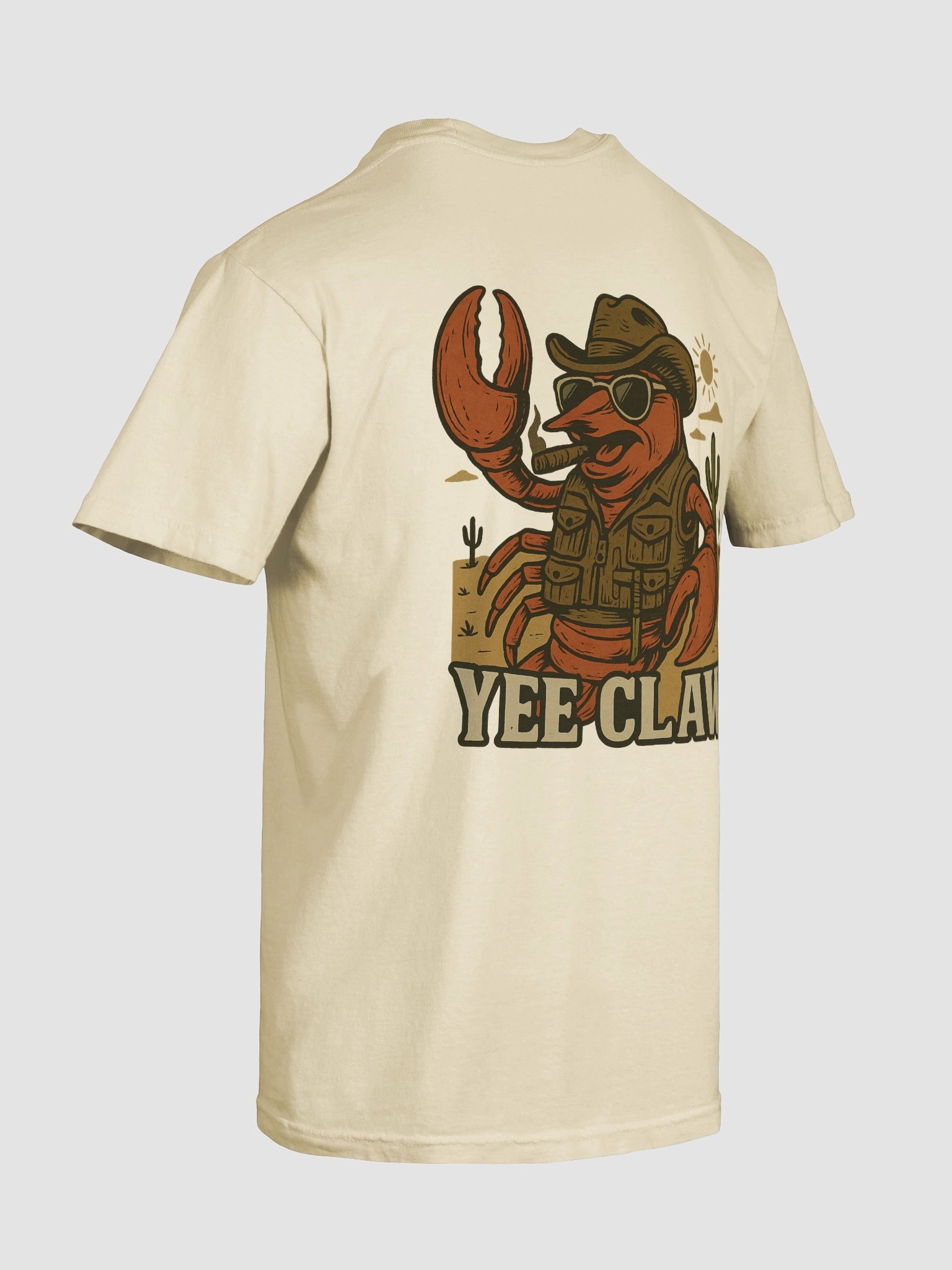 Yee Claw – Crawfish Cowboy Outlaw Design product image (10)