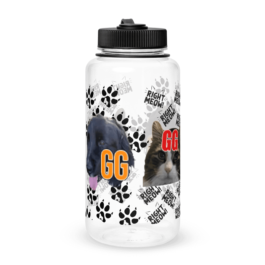 Archie & Murphy Bottle (clear) product image (3)