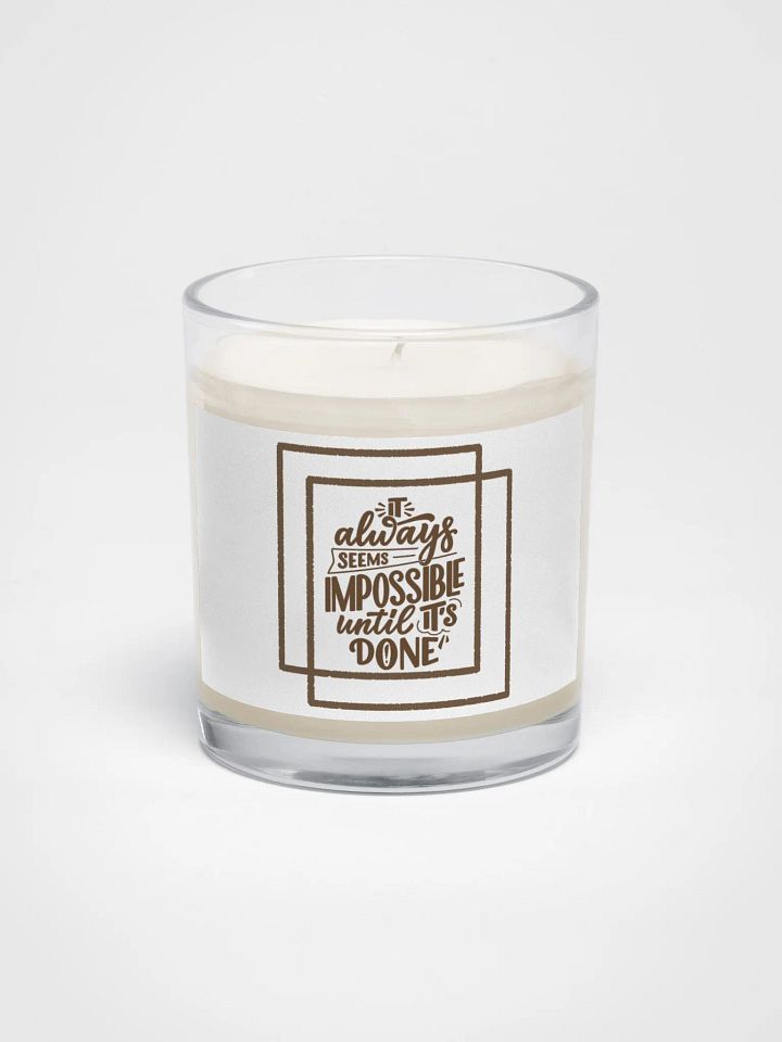 Impossible to Done Soy Wax Candle product image (1)