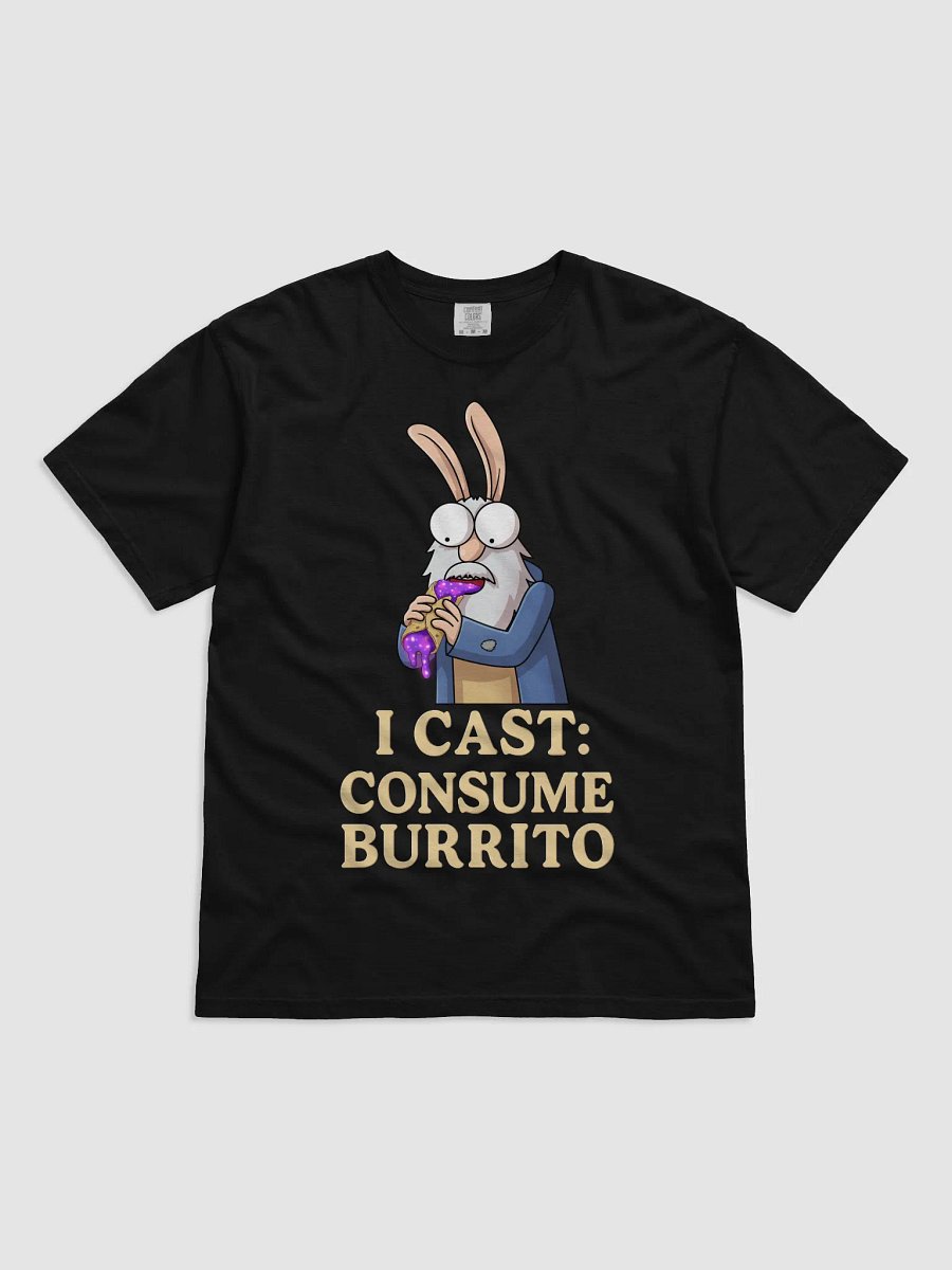 Scroll Guy's Epic Tikka-Wurm Burrito Tee - LIGHT LETTERS product image (2)