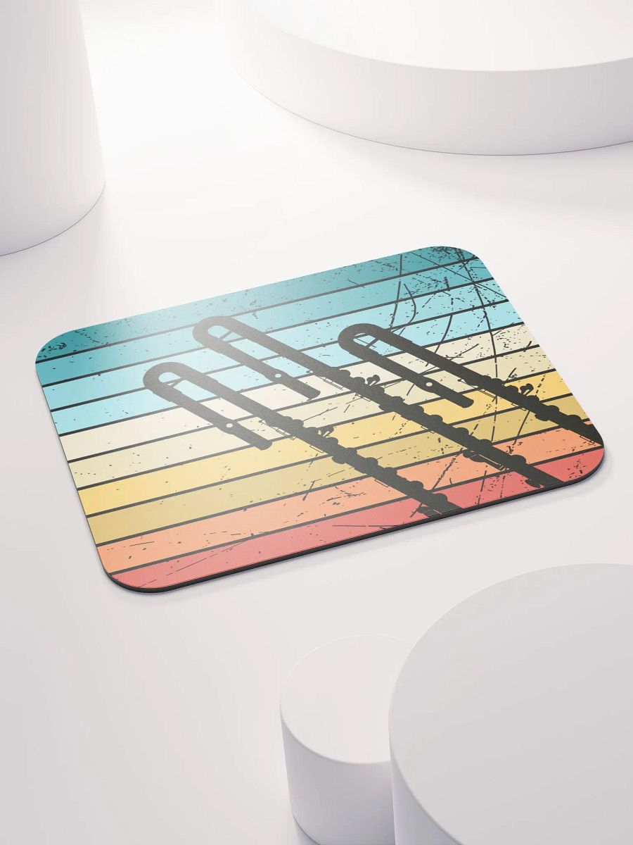 Retro Abstract Flute Mouse Pad - Bass product image (4)